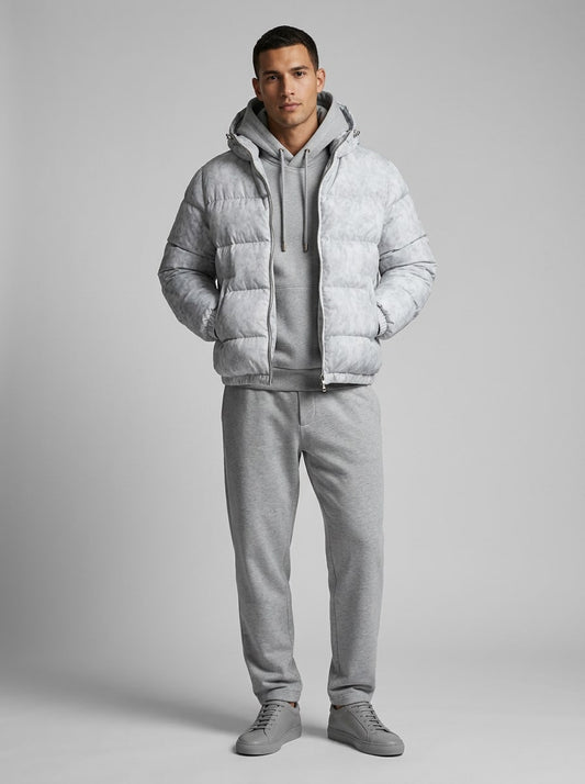 Warm And Practical Puffer Jacket for Men
