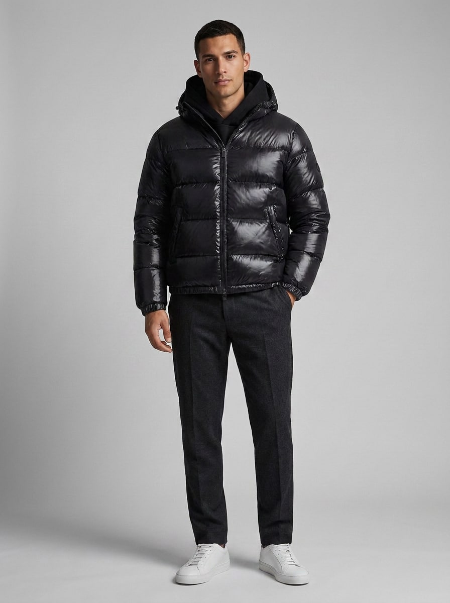 Warm And Practical Puffer Jacket for Men