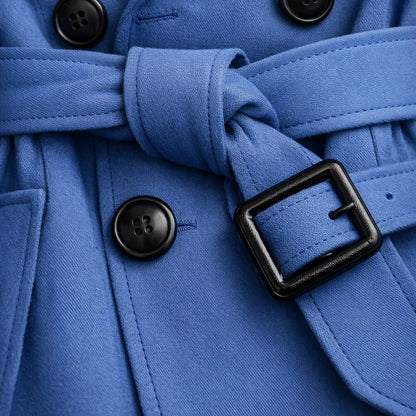 Women’s Belted Trench Coat - Tailored Long Fit