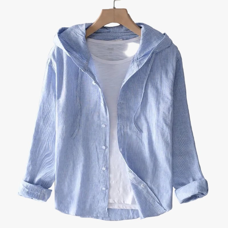 Women's Casual Hooded Shirt
