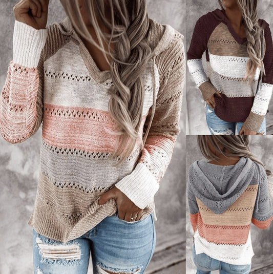 Women’s Striped Knit Sweater