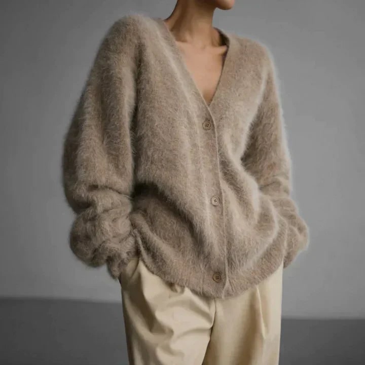 Women’s Ultra-Soft Cardigan - Brown