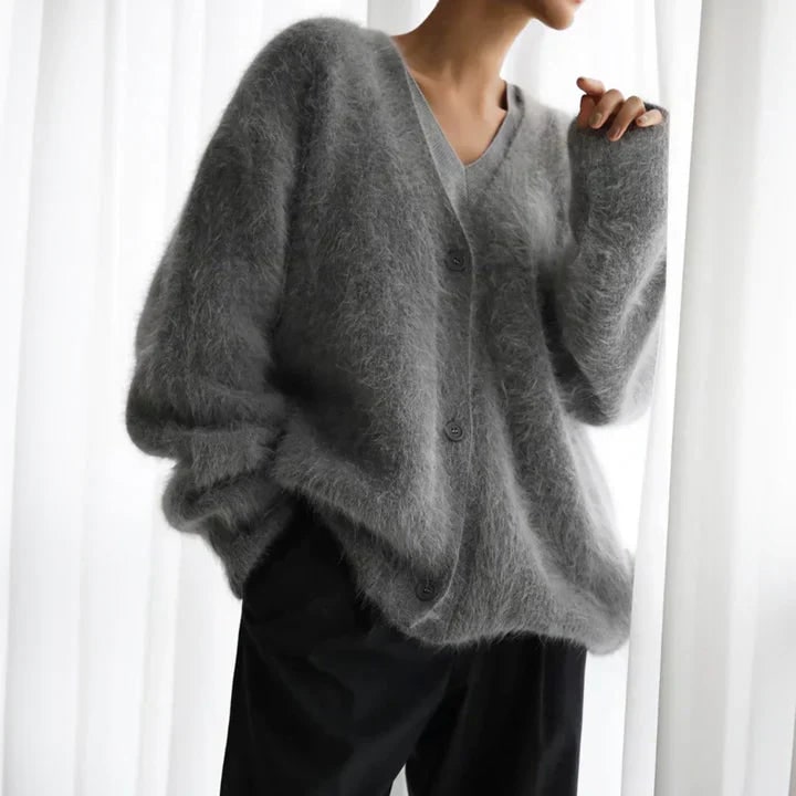 Women’s Ultra-Soft Cardigan - Grey