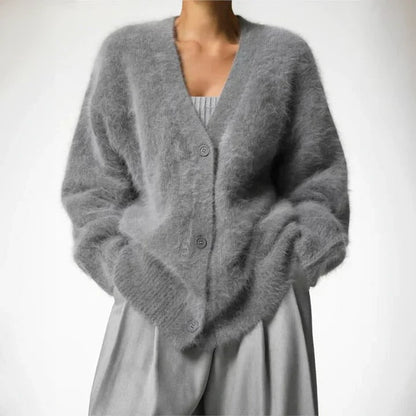 Women’s Ultra-Soft Cardigan - Light grey