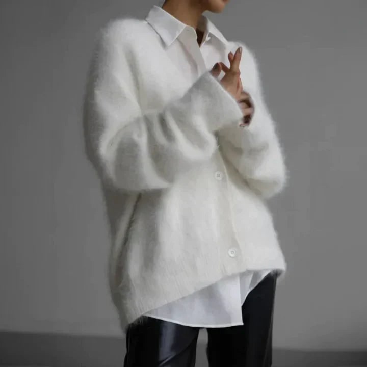 Women’s Ultra-Soft Cardigan - White