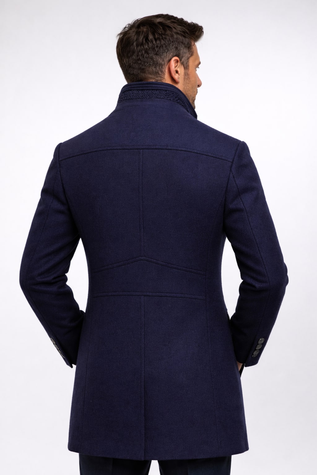 Wool Blend Overcoat