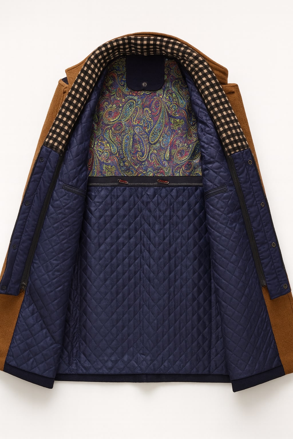Wool Blend Overcoat