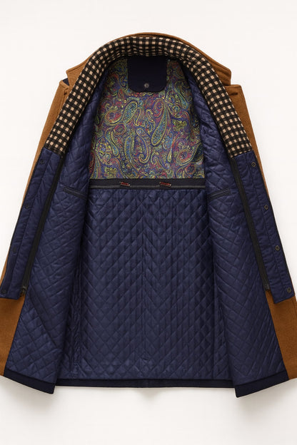 Wool Blend Overcoat